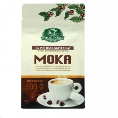 Cà phê Moka rang nguyên hạt 500g