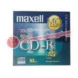 Đĩa CD Maxell - Hộp xanh 10 cái